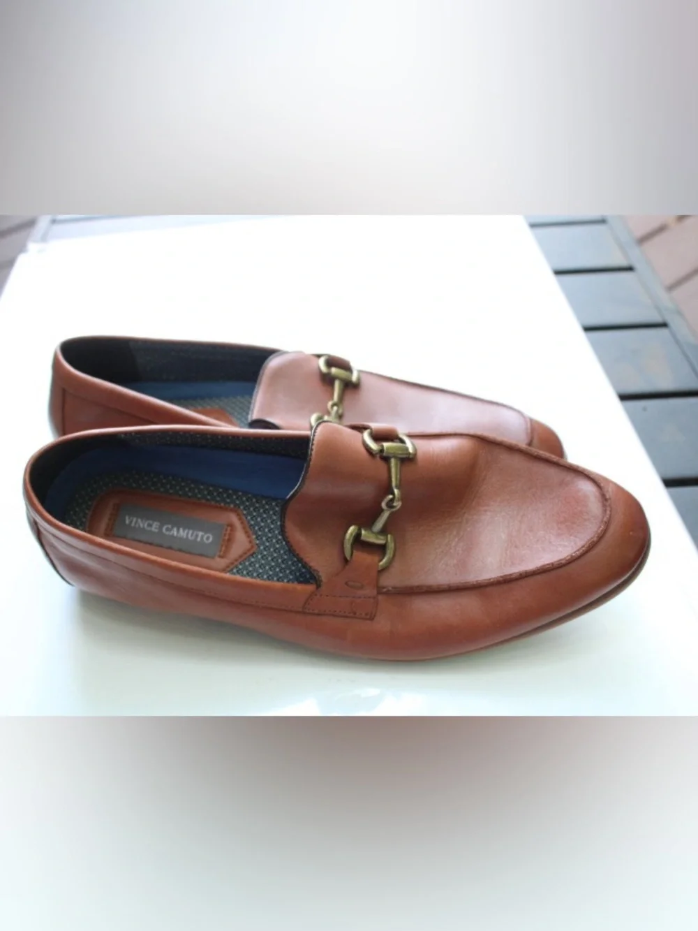 Vince Camuto Horse bit loafers